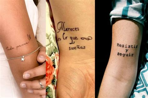 perseverancia tatuaje mujer|10 tatuajes de frases inspiradoras para mujeres fuertes y decididas